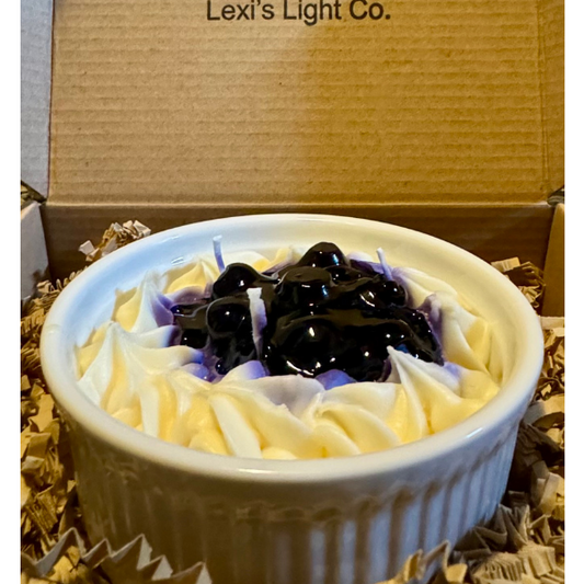 Blueberry Cheesecake Candle