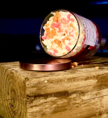 Strawberry Crunch Sundae Candle